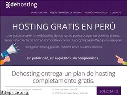 Sites similar to dehosting.pe