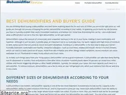 Sites similar to dehumidifier-review.com