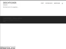 Sites similar to deichticker.de