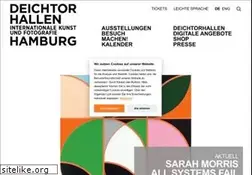 Sites similar to deichtorhallen.de