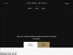 Sites similar to deidrariggs.com