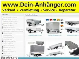 Sites similar to dein-anhaenger.com