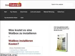 Sites similar to dein-elektriker-info.de