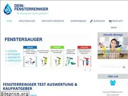 Sites similar to dein-fensterreiniger.de