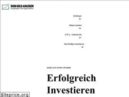 Sites similar to dein-geld-anlegen.de