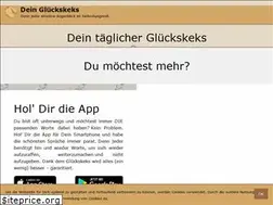 Sites similar to dein-glueckskeks.com