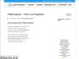 Sites similar to dein-plattenspieler.de