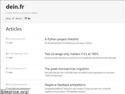 Sites similar to dein.fr