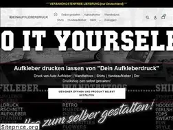 Sites similar to deinaufkleberdruck.de