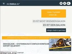 Sites similar to deinbalkon.de