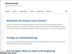 Sites similar to deinbauguide.de