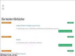 Sites similar to deine-hoerbuecher.de