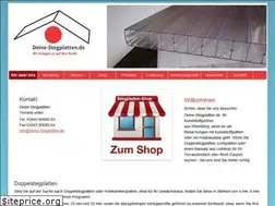 Sites similar to deine-stegplatten.de