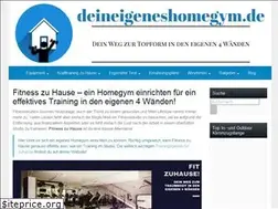 Sites similar to deineigeneshomegym.de