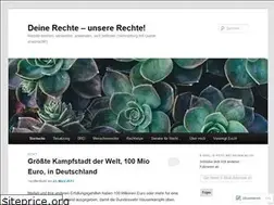Sites similar to deinerechte.wordpress.com