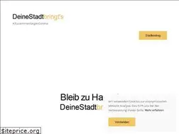 Sites similar to deinestadtbringts.de