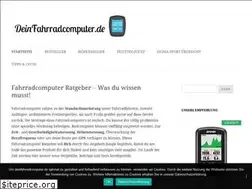 Sites similar to deinfahrradcomputer.de