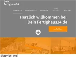 Sites similar to deinfertighaus24.de