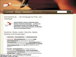 Sites similar to deingedicht.de