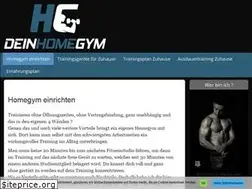 Sites similar to deinhomegym.de