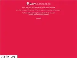 Sites similar to deinkinoticket.de
