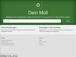 Sites similar to deinmuell.ch