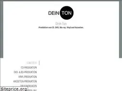 Sites similar to deinton.com