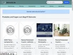 Sites similar to deinvote.de