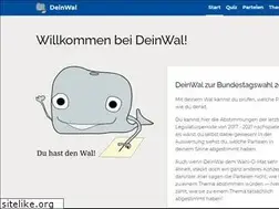 Sites similar to deinwal.de