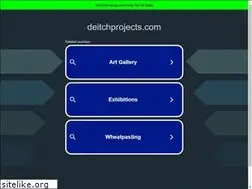 Sites similar to deitchprojects.com