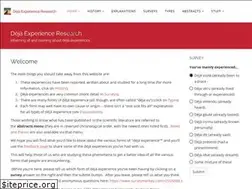 Sites similar to deja-experience-research.org