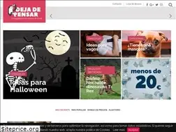 Sites similar to dejadepensar.com