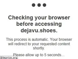 Sites similar to dejavu.shoes