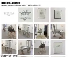 Sites similar to dejodelacombe.com
