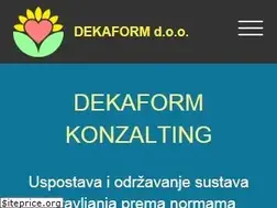 Sites similar to dekaform.hr