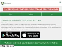 Sites similar to dekalbeastern.com