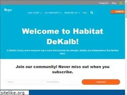 Sites similar to dekalbhabitat.org