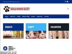 Sites similar to dekalbhumanesociety.org