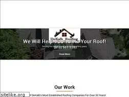 Sites similar to dekalbroofing.com