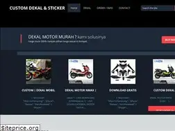 Sites similar to dekalcustom.blogspot.com