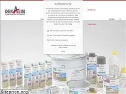 Sites similar to dekalin.de