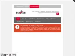 Sites similar to dekalindirect.com