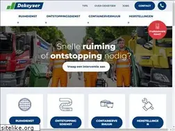Sites similar to dekeysermilieu.be