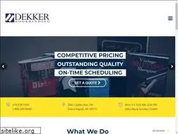 Sites similar to dekkerbook.com