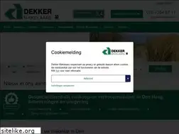 Sites similar to dekkermakelaars.nl