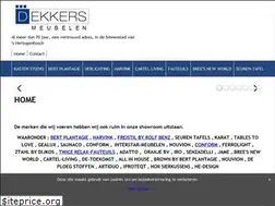 Sites similar to dekkersmeubelen.nl