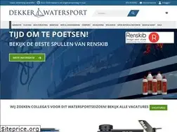 Sites similar to dekkerwatersport.nl