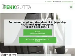 Sites similar to dekkgutta.no