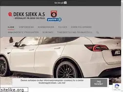 Sites similar to dekksjekk.no