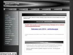 Sites similar to dekoase.com